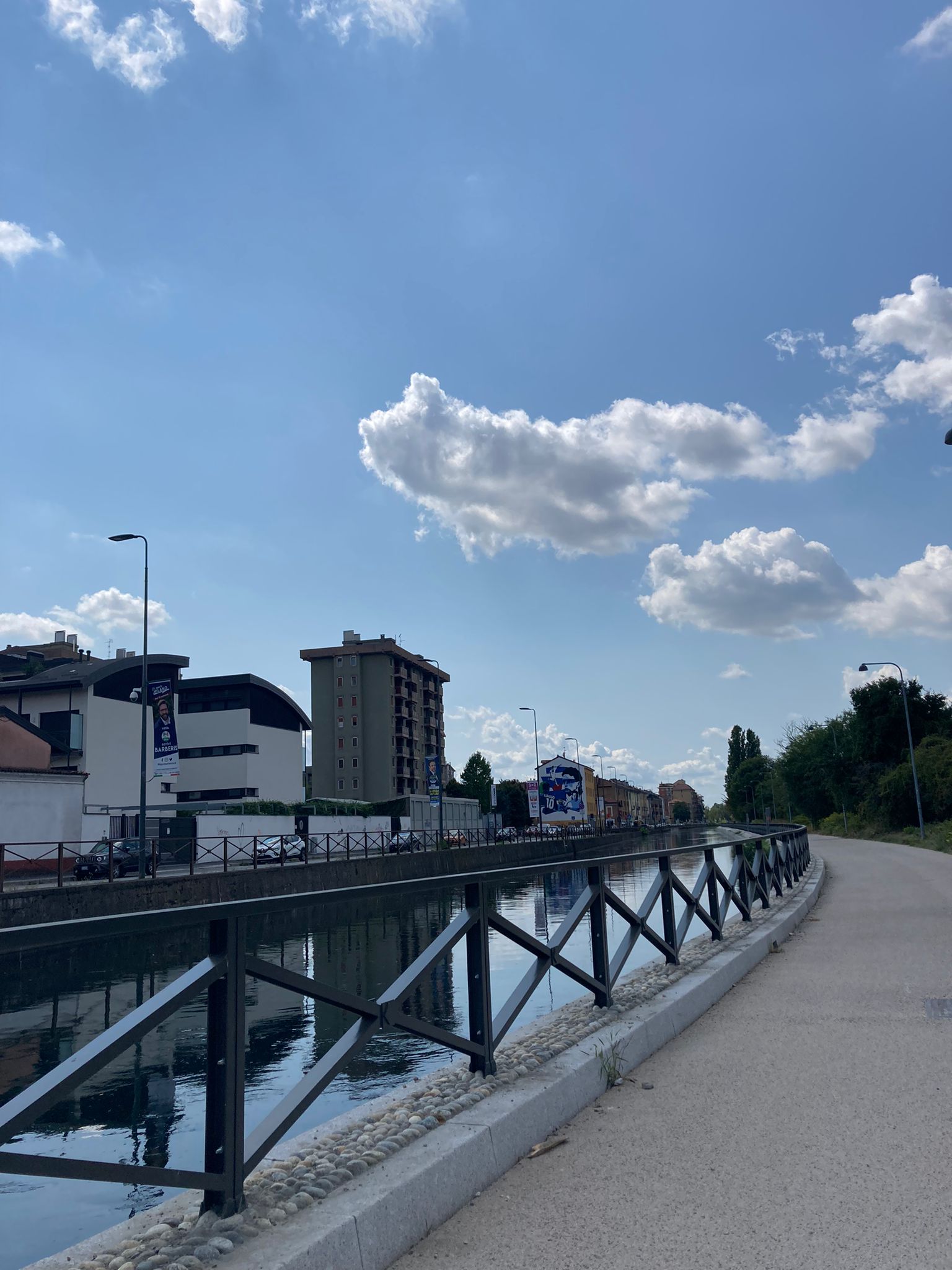 PARAPETTO NAVIGLI COMUNE DI MILANO